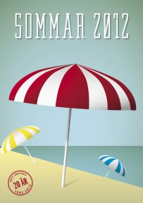 Rätt Grafiska Sommar 2012 Kort