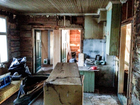 Norra köket har blivit lite stökigt.