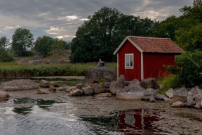 Manda spelar på klippa på SSWC