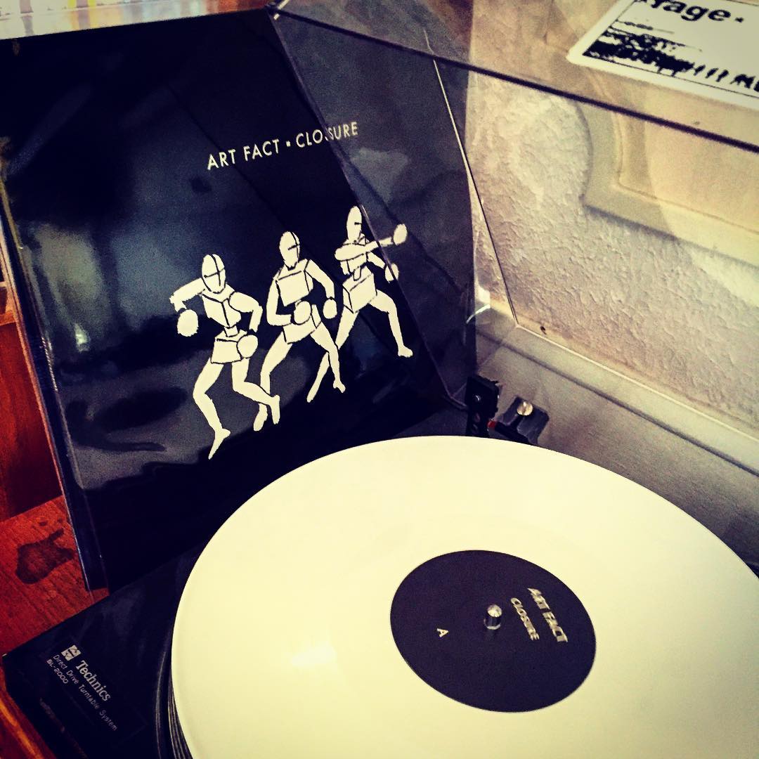 Art Fact limited edition white 12" vinyl