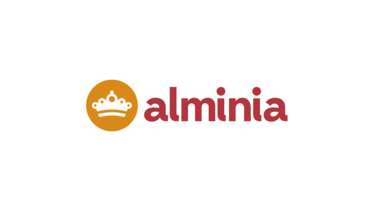Alminia – Logotypförädling & visuellt system