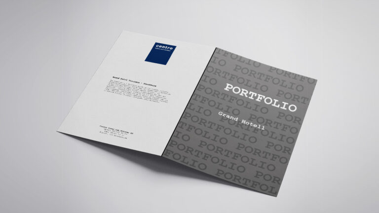 Centro – Katalogproduktion & projektpresentation