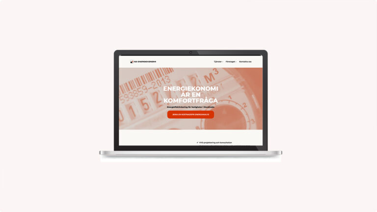 Energiekonomi – WordPress-plattform & teknisk implementation