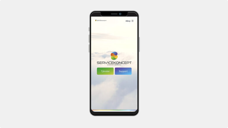 Servicekoncept – identitet och webbplats