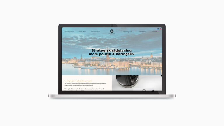 The Labyrinth – webbplats för public affairs