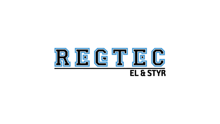 Regtec – logotyp, webb & profilmaterial